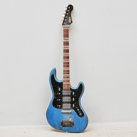 An electric guitar, Samick Warlock model, Korea, 1980s/90s