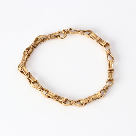 ARMBAND. 18k guld, Uno-a-erre, Italien, vikt ca 8,9 gram.