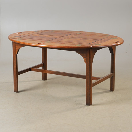 SOFFBORD, s. k. butlers tray, mahogny, engelsk stil.
