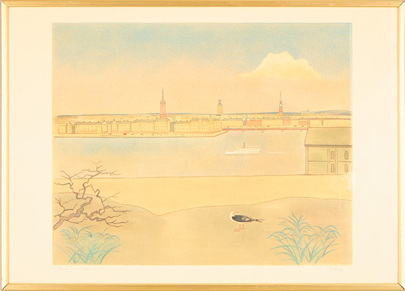 EINAR JOLIN. Stockholmsmotiv.