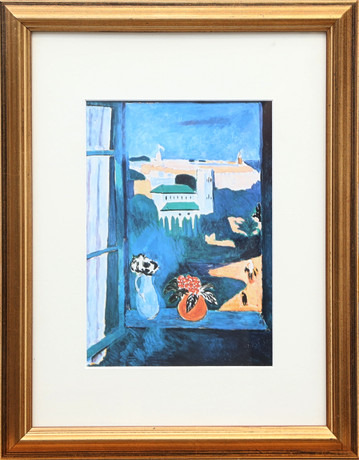 REPRODUKTIONSTRYCK, efter Henri Matisse. på auktion hos Kalmar Auktionsverk