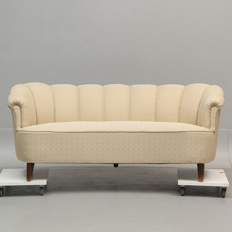 SOFFA, Swedish Modern, njurformad, 1900-talets mitt.