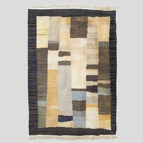 MAJ SVANSTRÖM. Röllakanmatta, signerad. 225 x 155 cm. på auktion hos Göteborgs Auktionsverk