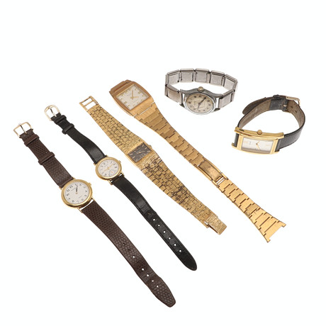 EN GRUPP AV SEX DIVERSE ARMBANDSUR.