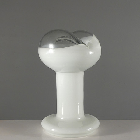 ZSOFIA KANYA. bordslampa, glas, Rosenthal Studio, 1960/70-tal. på auktion hos Lysekils Auktionsbyrå