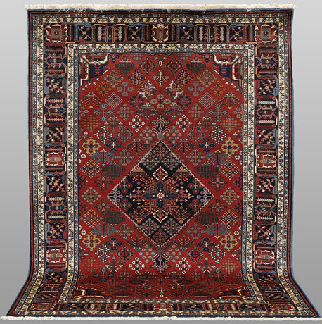 MATTA. Meimeh, 278 x 177 cm., såld på svensk auktion för 11 194 kr