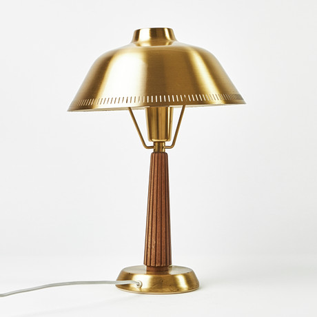 HANS BERGSTRÖM. Bordslampa, modell A 6120, Asea, 1950-tal, Swedish Modern. på auktion hos Stockholms Auktionsverk Magasin 5