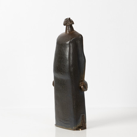 ÅKE HOLM. "Mose med stentavlorna" 1950/60-tal. på auktion hos Stockholms Auktionsverk Helsingborg