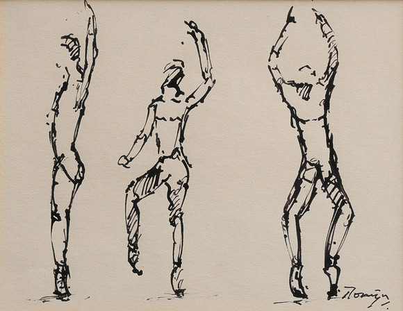DICK ROMYN (1915-2007). GESTALTER. på auktion hos Crafoord Auktioner Lund