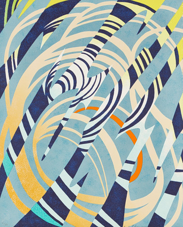 KARL AXEL PEHRSON (1921-2005). "Alternus III", 1991, signerad, numrerad 31/150, färgserigrafi. på auktion hos Crafoord Auktioner Stockholm