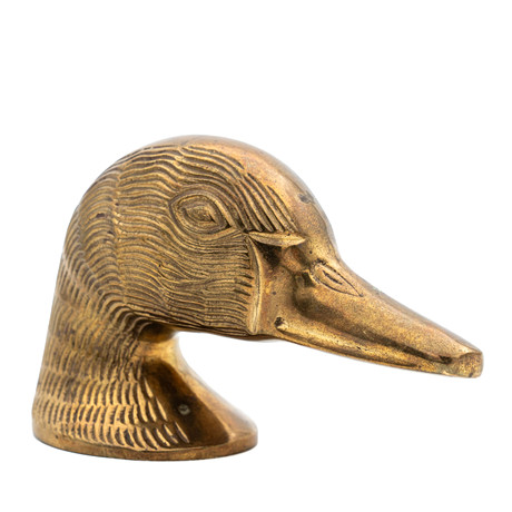 FLASKÖPPNARE, "Ducky", mässing. på auktion hos Norrlands Auktionsverk