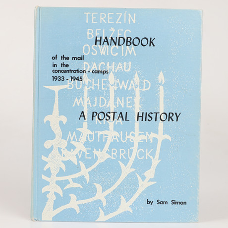 BOK, "Handbook A postal Hiostory", Sam Simon, USA, 1973. på auktion hos Helsingborgs Auktionskammare