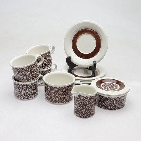 SERVING PARTS, 11 pcs, porcelain, 