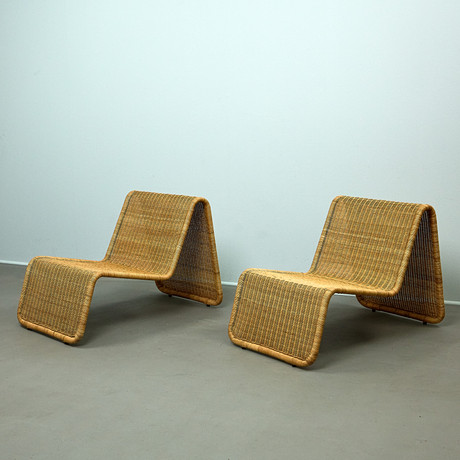 RODERICK VOS. for Driade, lounge chair, “Agung” model, 1990s