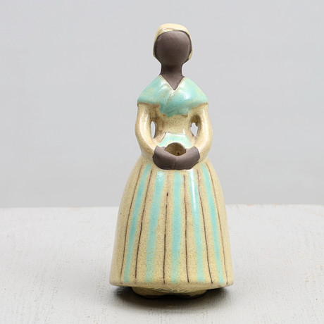 ELSI BOURELIUS. vase/figurine, jie. Ceramics & Porcelain