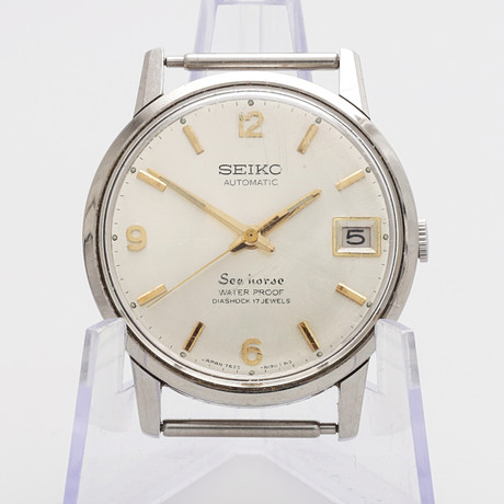 ARMBANDSUR, Seiko Automatic Sea Horse, stål. på auktion hos Växjö Auktionskammare