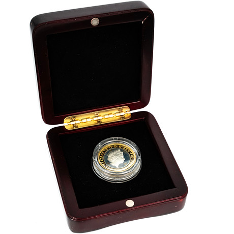 SILVERMYNT. Elisabeth II, 2 Pounds 2008-2012. på auktion hos Norrlands Auktionsverk