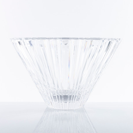 ANNE NILSSON. Skål, glas, "Carat", Orrefors. på auktion hos Auktionshuset Kolonn