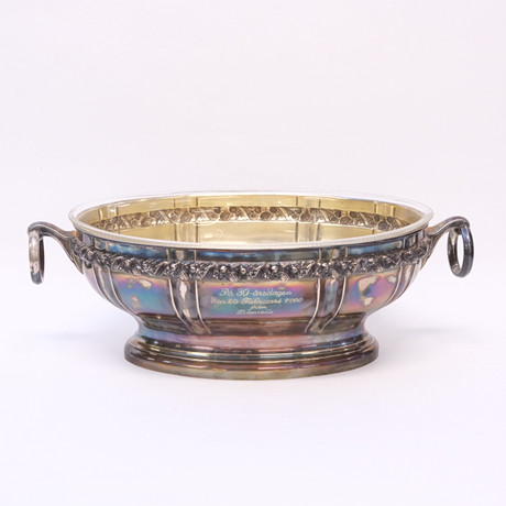 JARDINÄR, SILVER, C.G. HALLBERG, STOCKHOLM 1915. på auktion hos Björnssons Auktionskammare