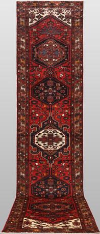 ORIENTMATTA. Hamadan gallerimodell, 514 x 97 cm. på auktion hos Gomér & Andersson Linköping