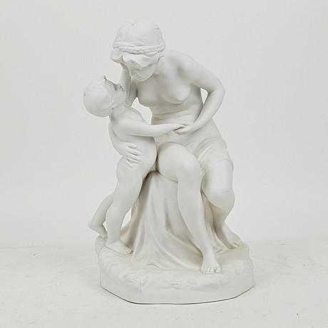 SKULPTUR, parian, efter F. Greiner, Gustavsberg 1919. på auktion hos Auktionshuset Thörner & Ek