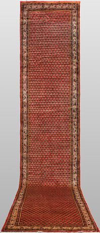 ORIENTMATTA. Saruk Mir gallerimodell, 543 x 94 cm. på auktion hos Gomér & Andersson Linköping