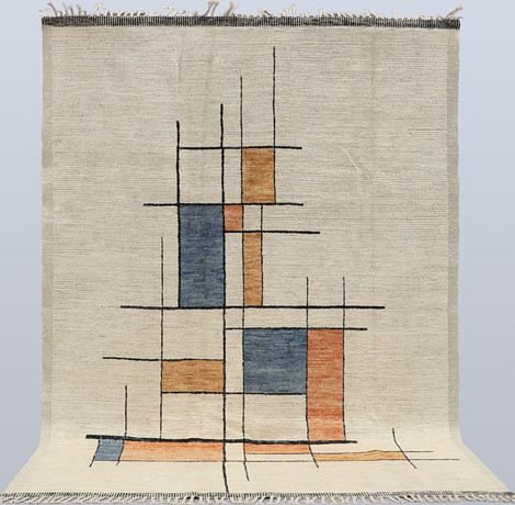 ORIENTMATTA. Marocko design, 298 x 197 cm. på auktion hos Gomér & Andersson Linköping