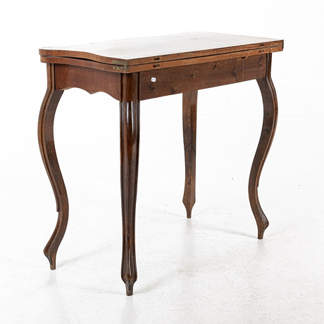 SPELBORD, rokokostil, 1800-tal. på auktion hos Handelslagret Auktionsservice