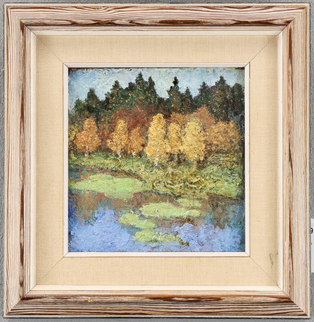 ANTS MURAKIN (ESTLAND 1892-1975). Höstlandskap. på auktion hos Karlstad Hammarö Auktionsverk