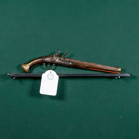 Flintlåspistol, sammansatt, sannolikt för den ottomanska marknaden, 1800-tal. på auktion hos Mauritz Widforss