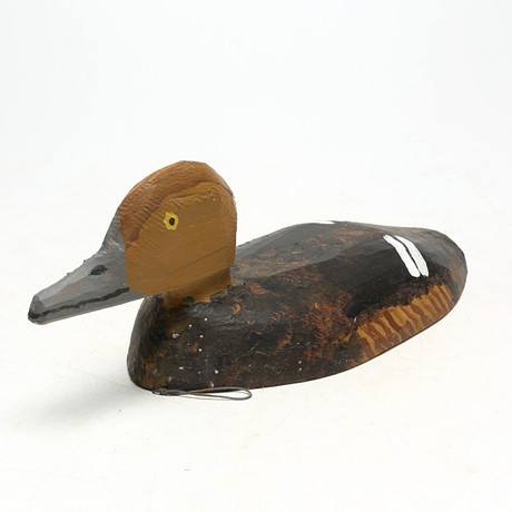 FÅGELSKULPTUR, Eider, Vetteliknande, Böda, 1996. på auktion hos Kalmar Auktionsverk