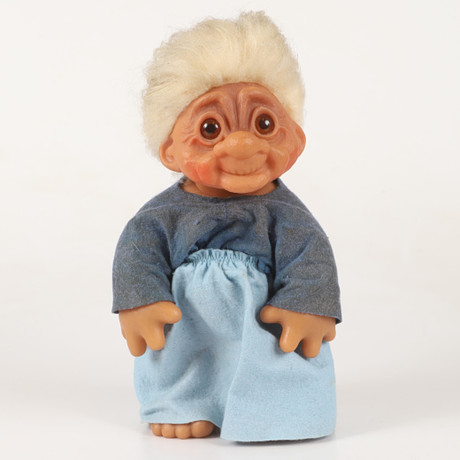 THOMAS DAM. Troll, gammelmormor, Danmark, 1977. på auktion hos Helsingborgs Auktionskammare
