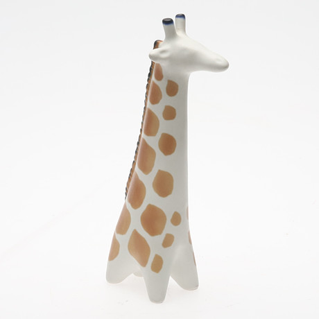 TAISTO KAASINEN. Figur, Giraff, Arabia, Porslin, 1960-tal. på auktion hos Örebro Stadsauktioner
