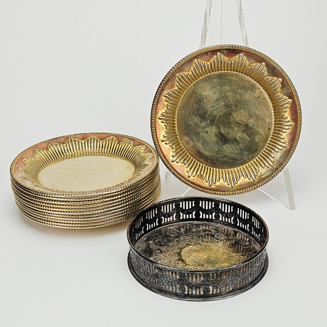 COASTER, 12+1 st, bland annat GAB, 1900-tal. på auktion hos Auktionshuset Thörner & Ek