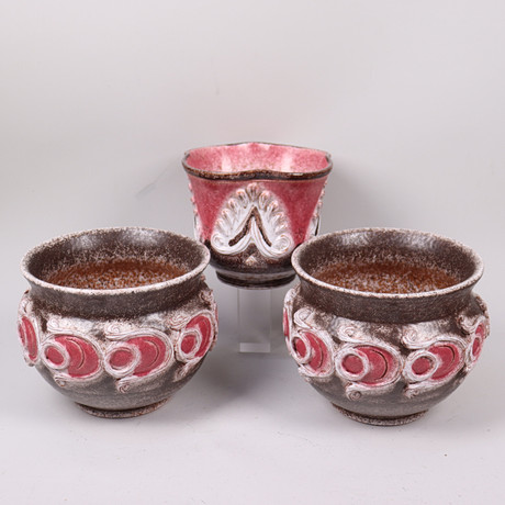 FRATELLI FANCIULLACCI. A ceramic jug/vase, Italy. 1950s/60s