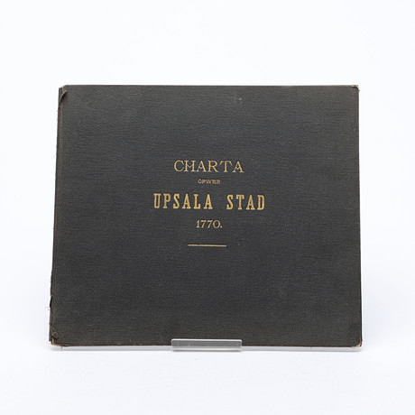 JONAS BROLIN, "Charta öfwer Upsala Stad" 1770. på auktion hos Uppsala Auktionskammare