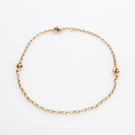 COLLIER, 18K GULD, GUSTAF DAHLGREN, MALMÖ, 1974, VIKT CA 13,3 GRAM. på auktion hos Crafoord Auktioner Lund