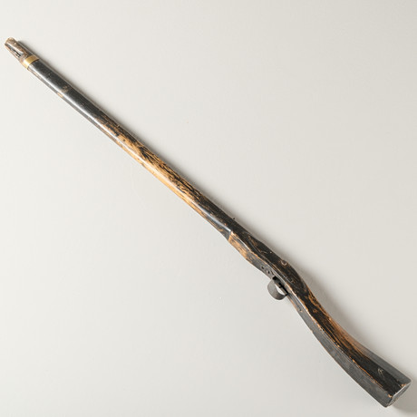 LODBÖSSA/SÄLBÖSSA, slagsnapplås, nordsvensk modell, 1700-talets slut/1800-talets första hälft. på auktion hos Wickmans