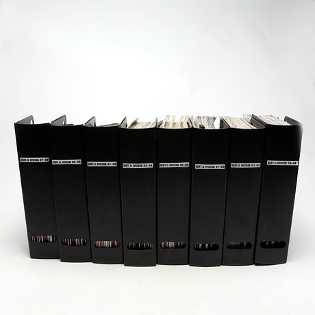 TIDNINGAR, HI-FI, större mängd. ca år 1990/2000. på auktion hos Kalmar Auktionsverk