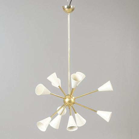 TAKLAMPA, "Sputnik 12", Luci Progetti, Parma, Italien, samtida. på auktion hos Helsingborgs Auktionskammare