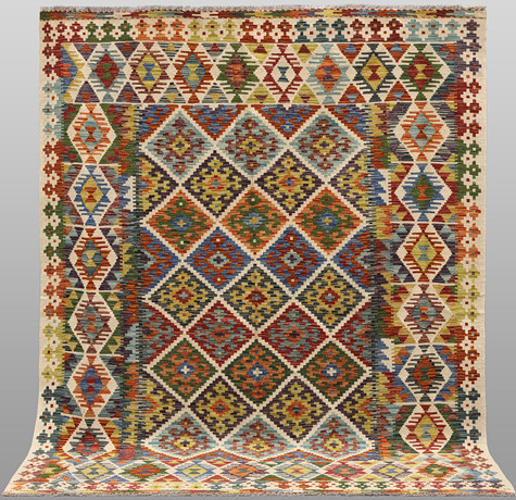 MATTA, "Kelim", 235 x 193 cm. på auktion hos Helsingborgs Auktionskammare