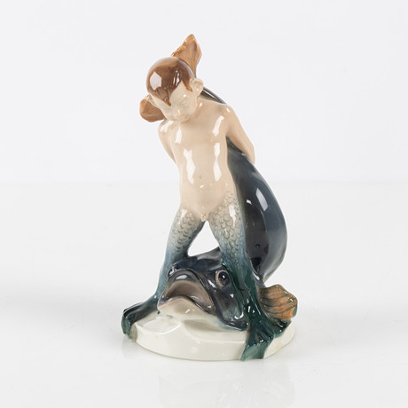 VICKEN VON POST (1886-1950). Figurin, Rörstrand, 1915-1921. på auktion hos Stockholms Auktionsverk Helsingborg