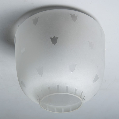 TAKLAMPA, Swedish modern, 1940-tal. på auktion hos Formstad Auktioner