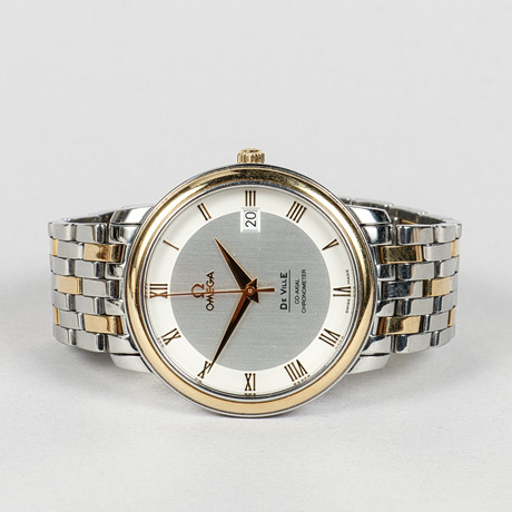 OMEGA De Ville Prestige, Co-Axial Chronometer, stål och guld på stål, automatisk. på auktion hos Karlstad Hammarö Auktionsverk