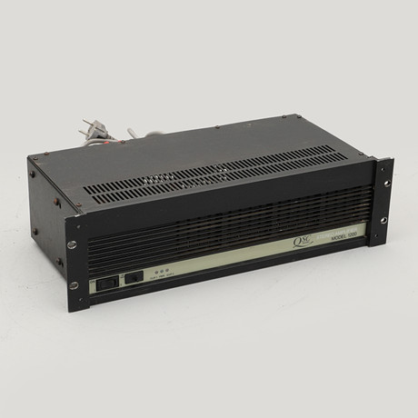 FÖRSTÄRKARE, QSL Model 1200, USA. på auktion hos Crafoord Auktioner Malmö