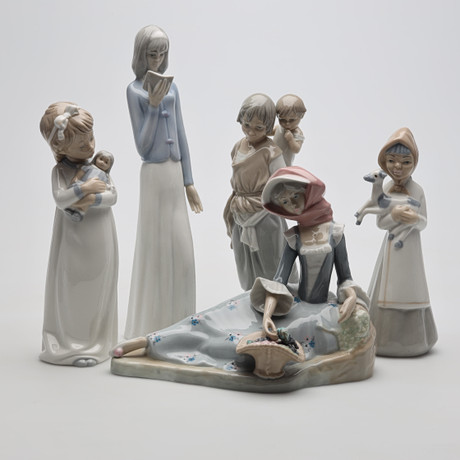 MIQUEL REQUENA. FIGURINE, PORCELAIN, SPAIN, 1900 CENTURY. Ceramics