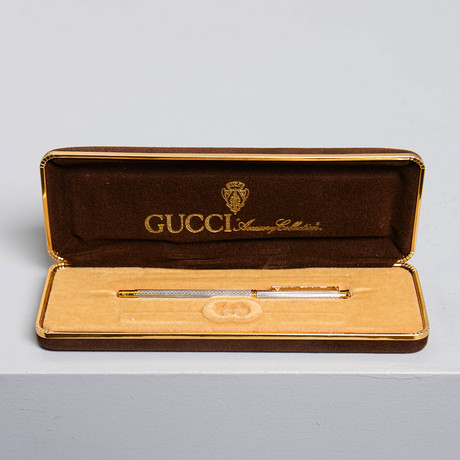 GUCCI, Ballpointpenna, 1980-tal. på auktion hos Formstad Auktioner