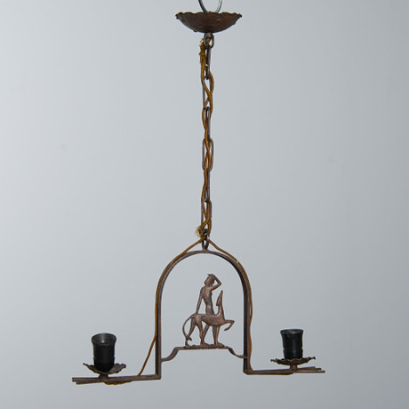 TAKLAMPA, Swedish grace, 1920-30-tal. på auktion hos Formstad Auktioner