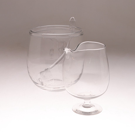 BÅLSKÅL & KANNA, glas, b.la. Ekenäs, 1900-talets mitt/andra hälft. på auktion hos Gomér & Andersson Norrköping
