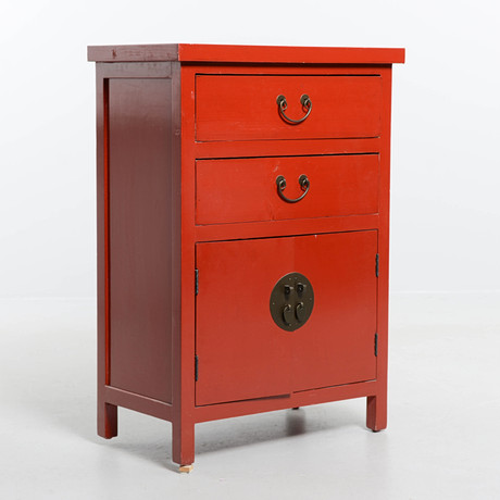 Ein zweiteiliger Schrank, lackiertes Holz, „Sjövik“ Ikea, 21. Jahrhundert. Möbel - Schränke & Regale